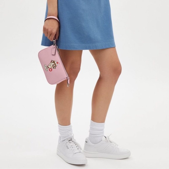 Coach pink shoulder bag - Picture 6 of 10